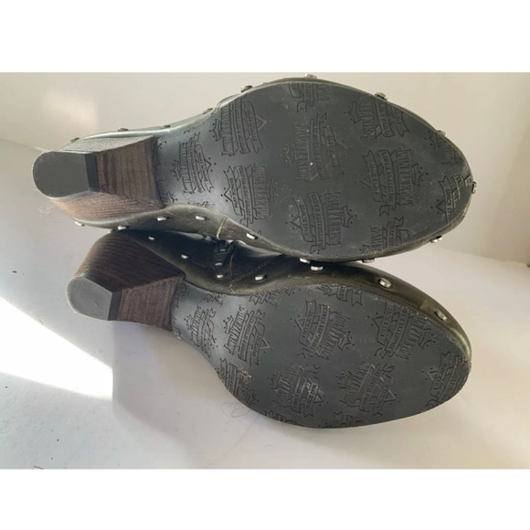 JOHN FLUEVOG RULES LOW PATTI BOOTS Studded Sz 6.5 - Picture 8 of 11